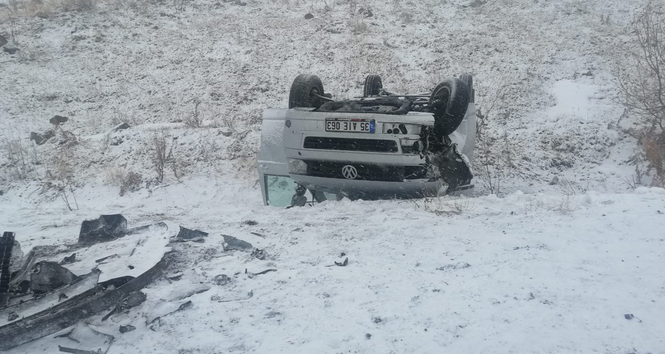 Ardahan’da Yoğun Sis ve Kar Kazası: 8 Yaralı