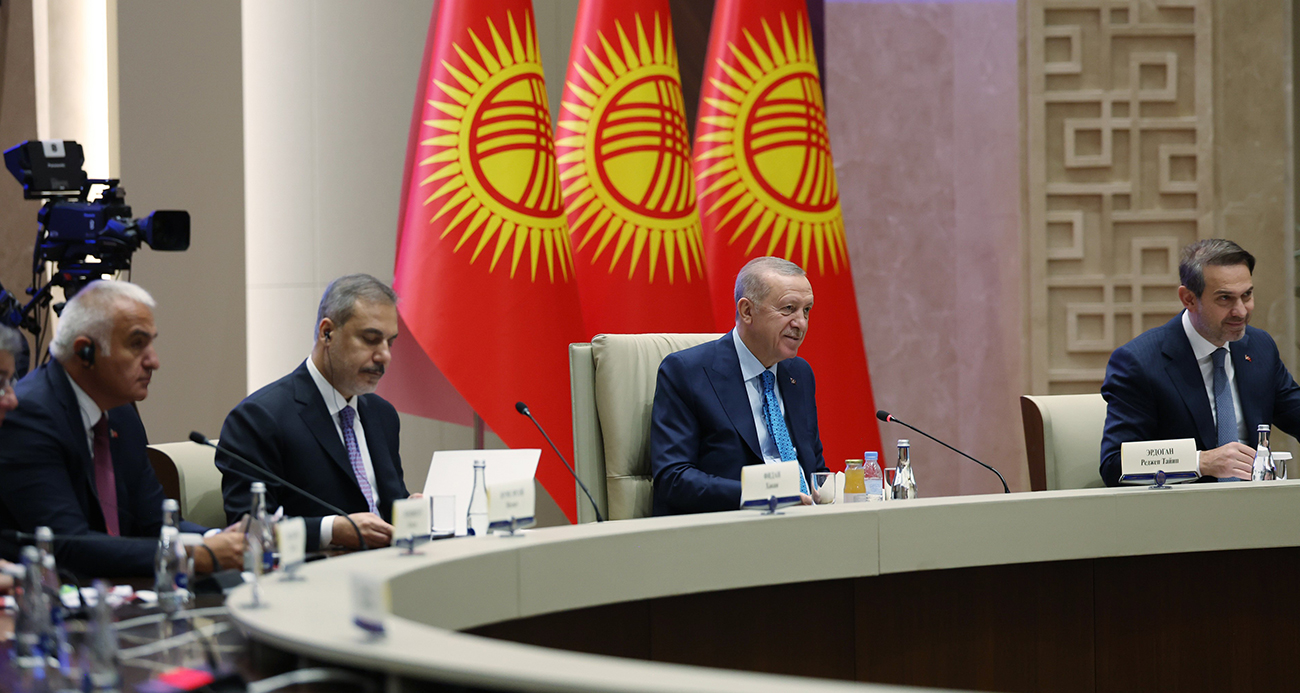 Cumhurbaşkanı Erdoğan, Kırgızistan İşbirliğini Güçlendirmeye Vurgu Yaptı
