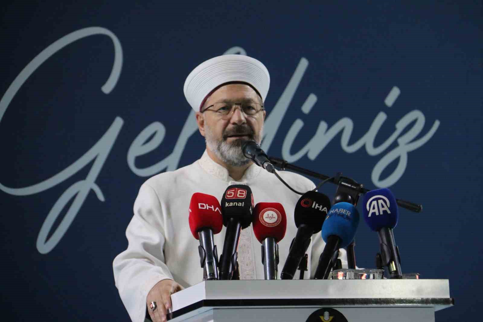 Diyanet İşleri Başkanı Erbaş’tan Filistin Çağrısı: Vicdan Sahibi Herkese Sesleniş