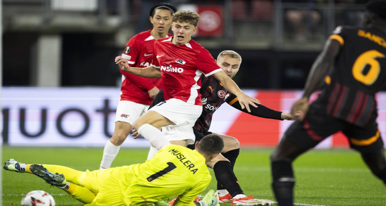 Galatasaray, AZ Alkmaar ile Berabere Kaldı