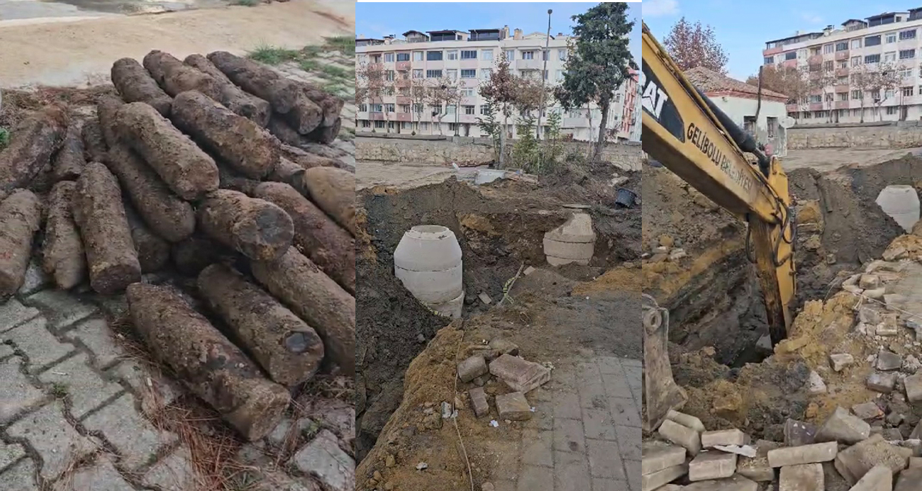 Gelibolu’da Tarihi Keşif: 50 Çanakkale Savaşı Top Mermisi Bulundu