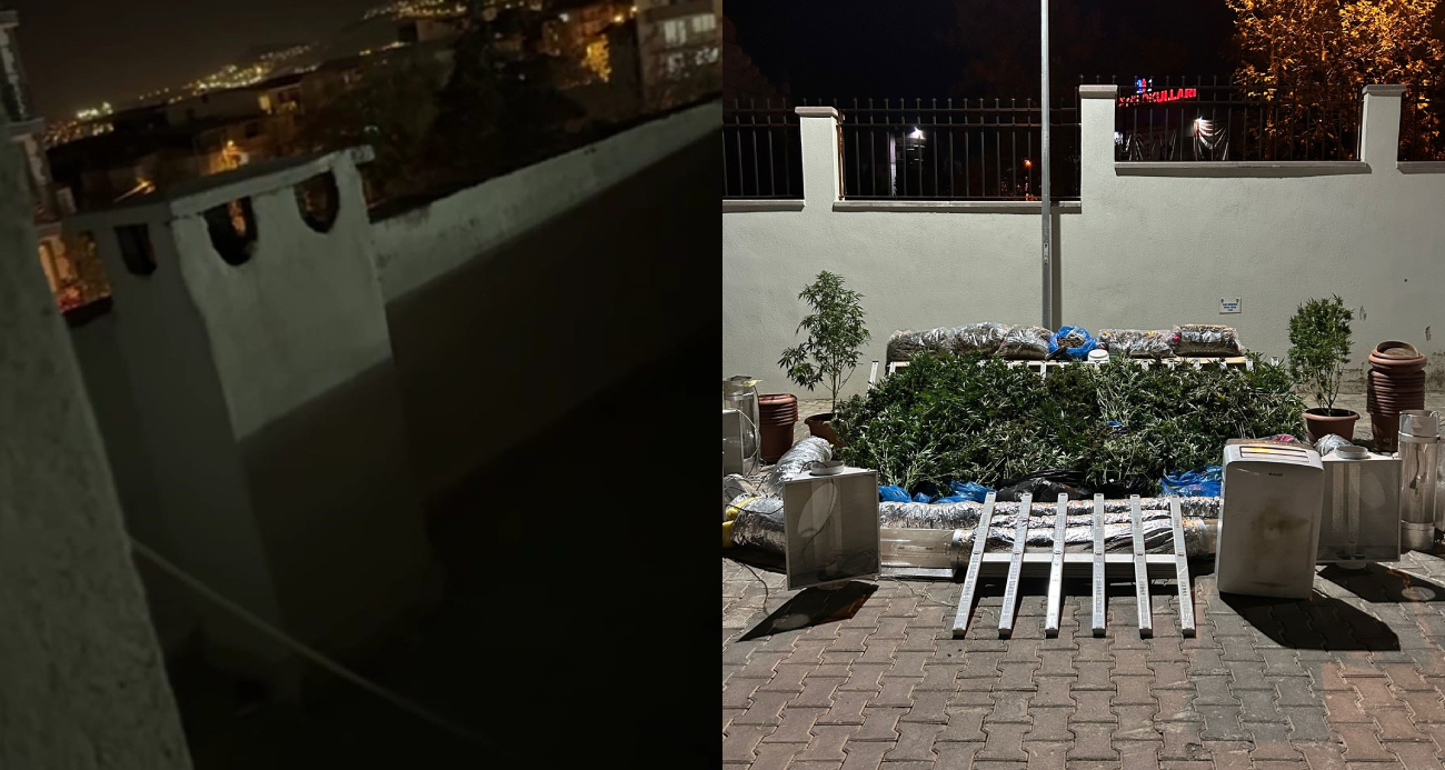 İzmir’de Uyuşturucu Operasyonu: Polis, Bacadan Yükselen Kokuları Takip Ederek Zehir Evi Buldu