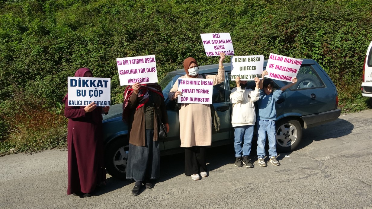 Trabzon Araklı’da Çevre Kirliliği Protestosu: Halk Kötü Kokulara Karşı Ayakta