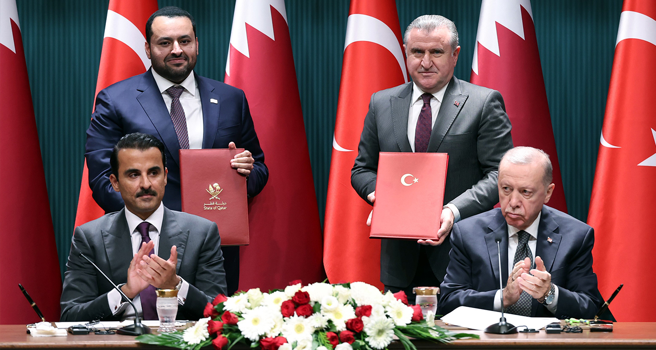 Türkiye ve Katar Arasında Sekiz Yeni Anlaşma İmzalandı