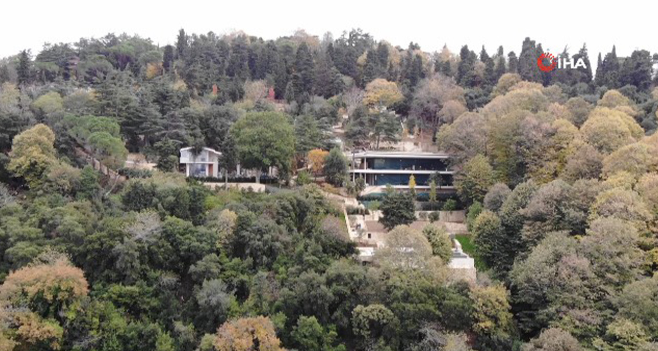 Üsküdar’daki Kaçak Villa Yapısının Güncel Durumu Havadan Görüntülendi