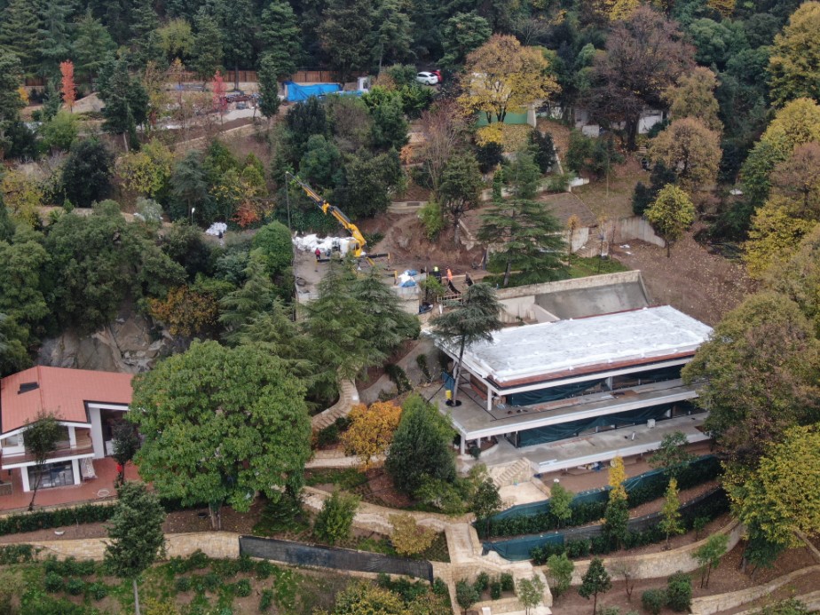 Üsküdar’daki Tartışmalı Villa İnşaatı Havadan İncelendi