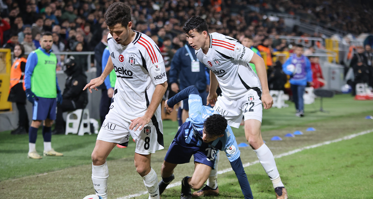 Adana Demirspor, Beşiktaş’ı Mağlup Ederek İlk Galibiyetini Elde Etti