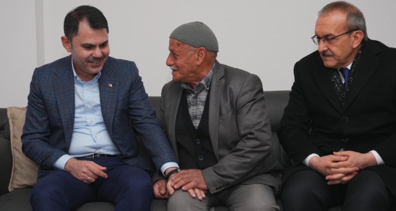 Bakan Murat Kurum, Malatya’daki Depremzedeleri Ziyaret Etti