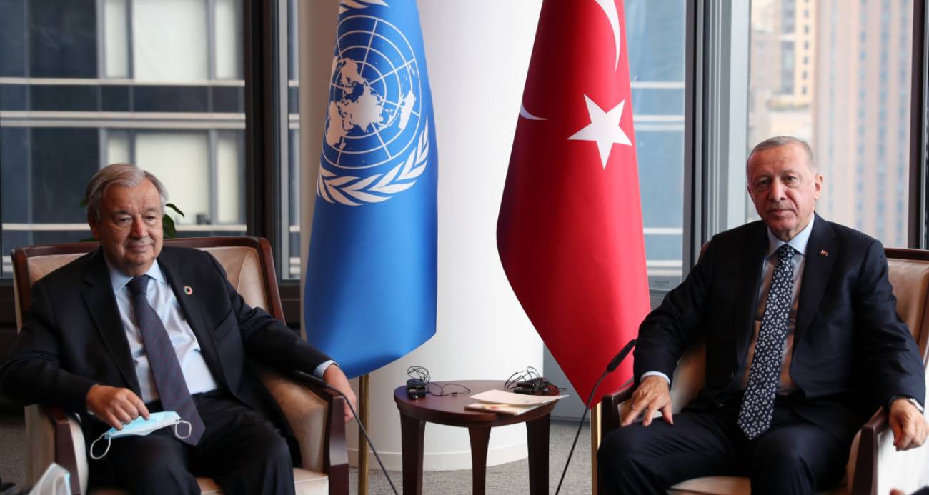 Cumhurbaşkanı Erdoğan, BM Genel Sekreteri ile Önemli Görüşme Gerçekleştirdi