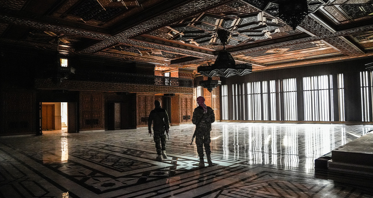 Devrik Suriye Lideri Beşar Esad’ın Eski İhtişamlı Konutu Görüntülendi