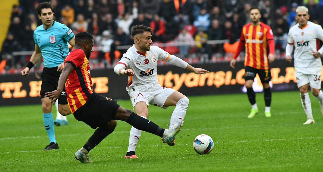 Galatasaray, Kayserispor Karşısında Rahat Kazandı