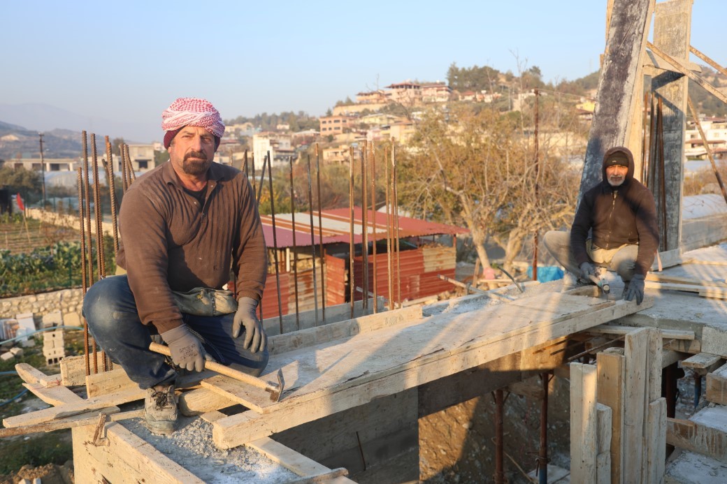 Hatay’da İnşaat Sektöründe Yevmiyeler Yükseliyor