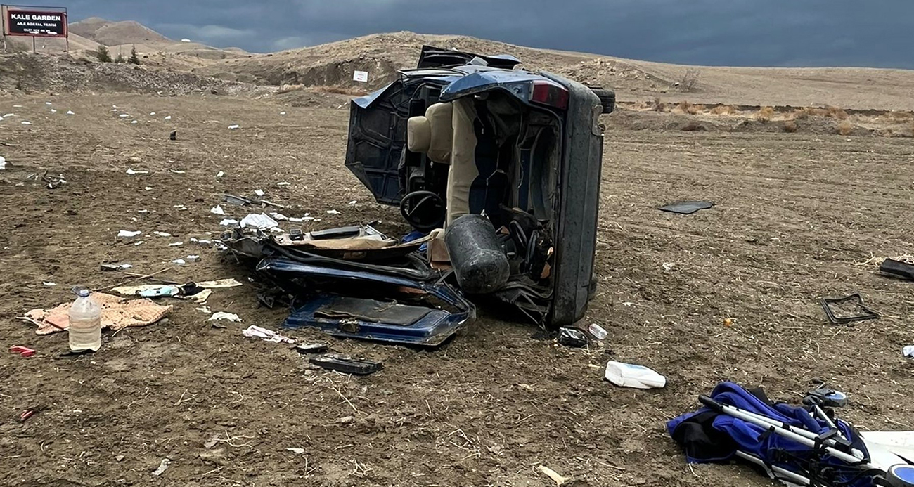 Kırıkkale’de Kontrolden Çıkan Otomobil Takla Attı: Sürücü Ağır Yaralı