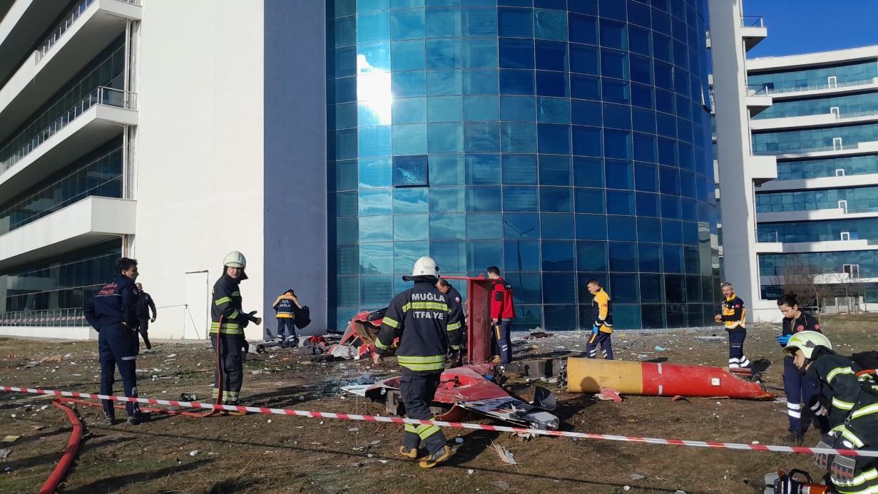 Muğla’da Ambulans Helikopter Yoğun Sis Nedeniyle Kaza Yaptı: 4 Ölü