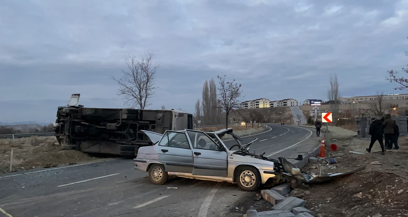 Nevşehir’de Öğrenci Servisi Kazası: 24 Yaralı