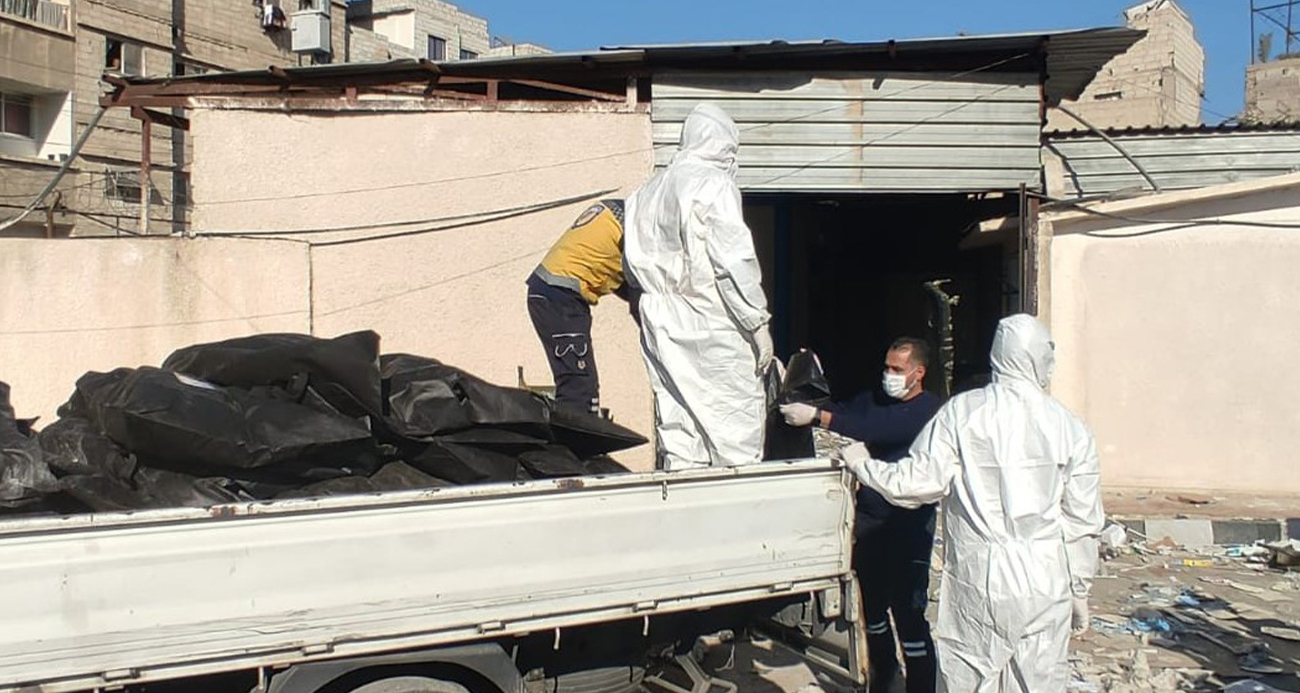 Şam’da Tahsis Edilen Karargahında 20 Cansız Beden Keşfedildi