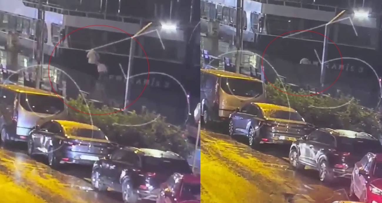 Sarıyer’de Denize Düşen Kardeşlerin Görüntüleri Güvenlik Kamerasında