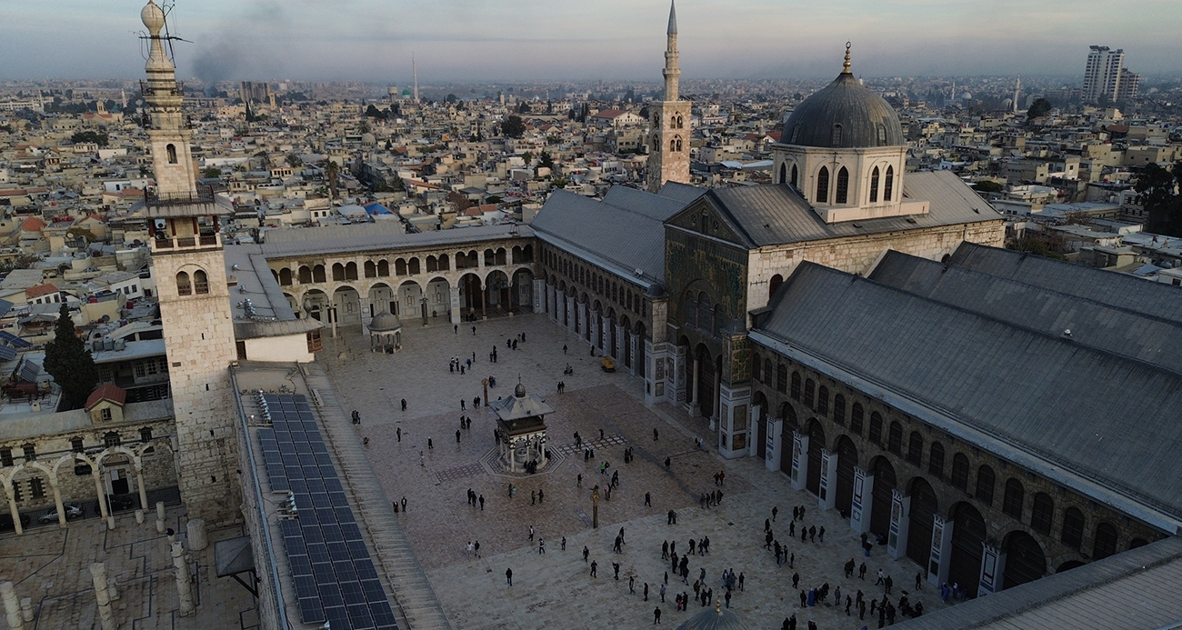 Suriye’de Emevi Camii’ne Yoğun İlgi