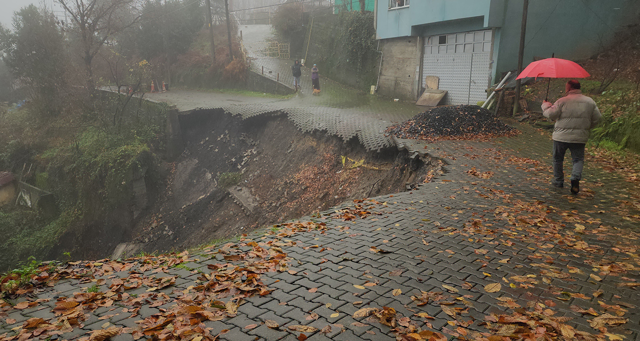 Zonguldak’ta Heyelan Tehlikesi: Mahallede Yaşam Durma Noktasına Geldi