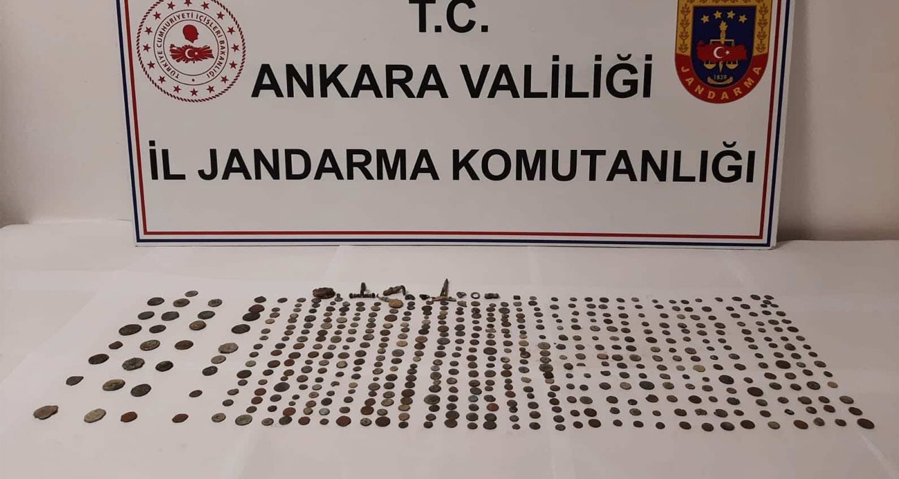 Ankara’da Büyük Tarihi Eser Operasyonu: 530 Eser Yakalandı