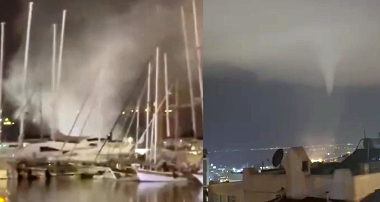 Bodrum Marina’da Hortum Korkusu