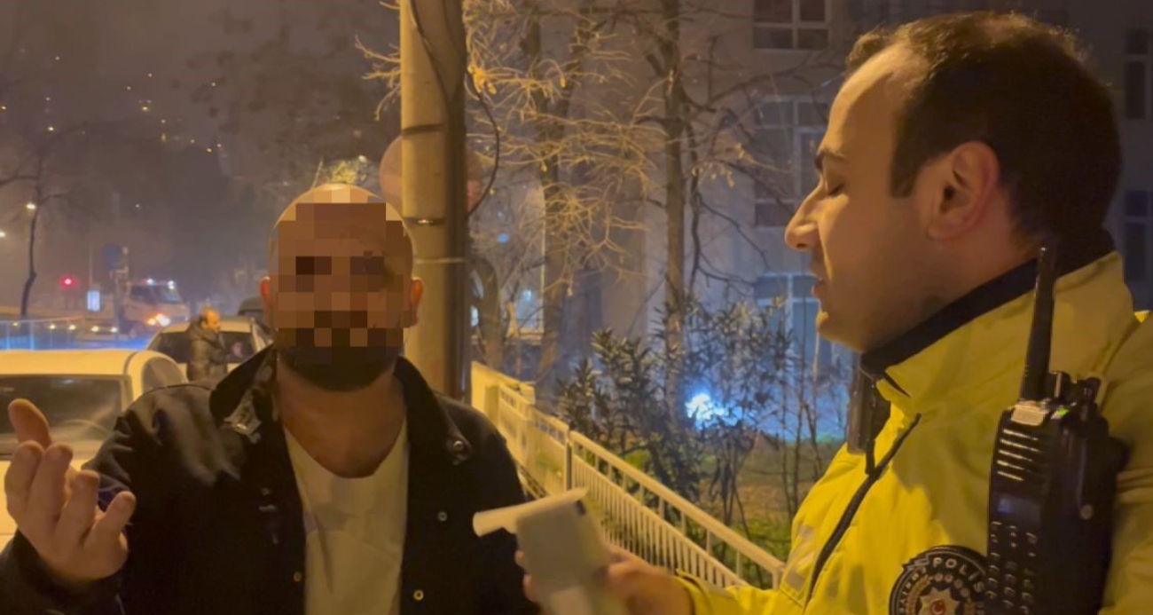 Bursa’da Alkol Denetiminde Gergin Anlar: Sürücü Gazeteciye Tehditler Savurdu