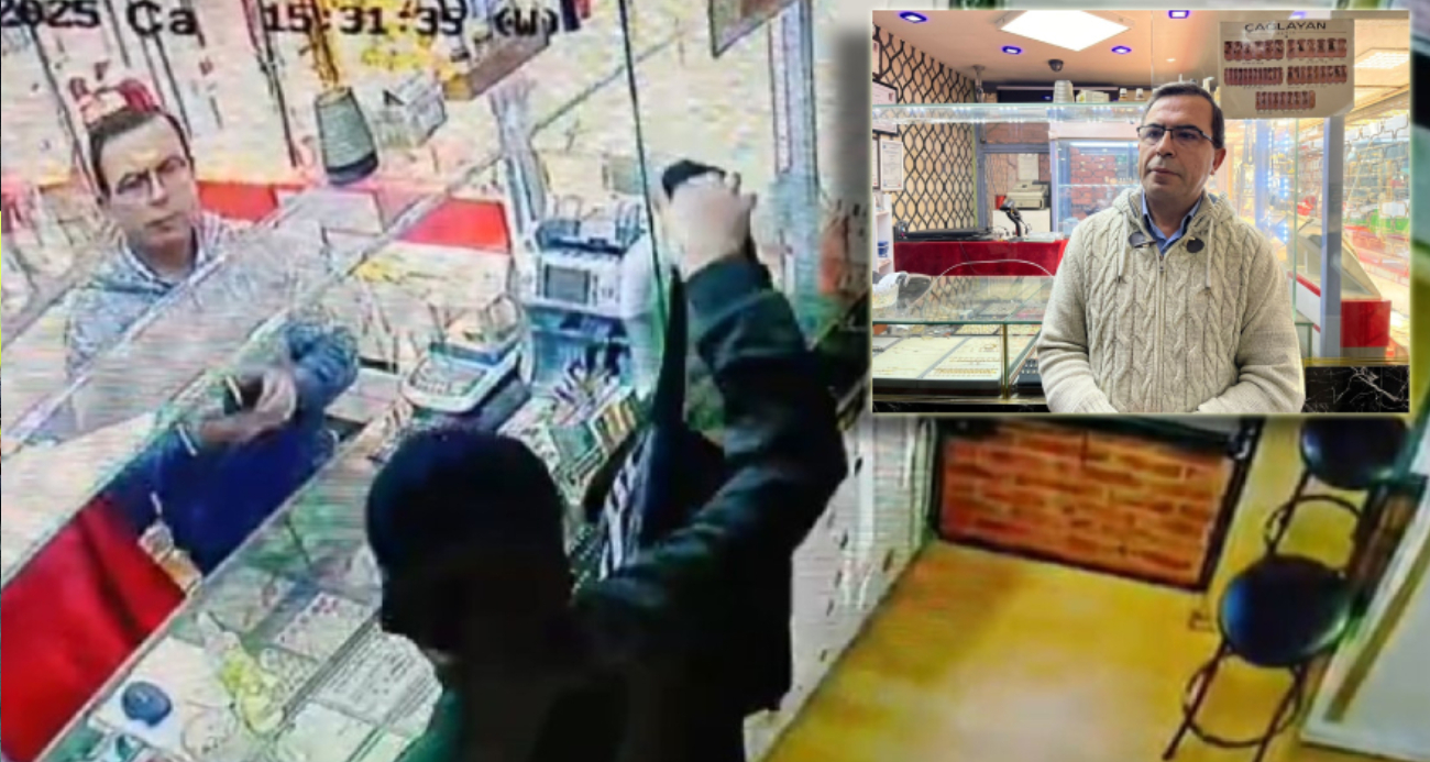 Bursa’da Oyuncak Silahla Soyguna Teşebbüs Eden Şahıs Kuyumcudan Dayak Yedi