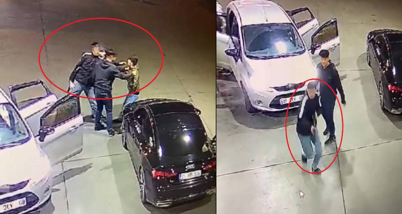Diyarbakır’da Akaryakıt İstasyonunda Kaçırma Anı Güvenlik Kamerasında