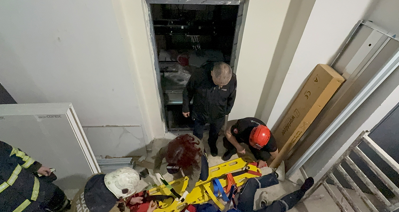 Düzce’de İnşaat Halindeki Binada Asansör Kazası: 3 Yaralı