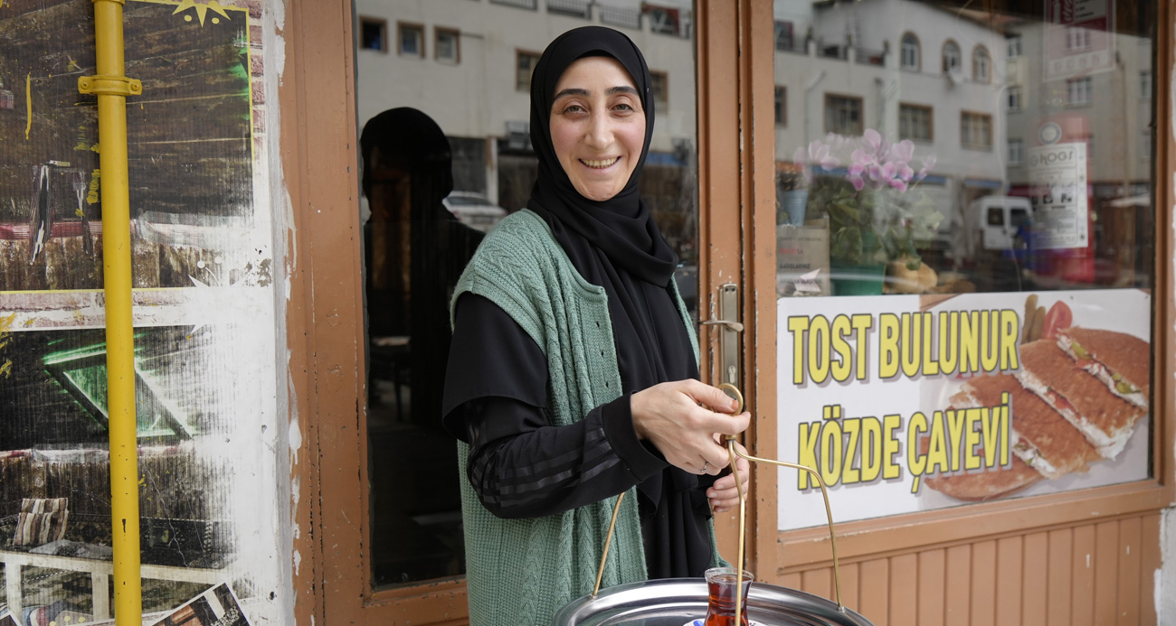 Gümüşhane’de Bir İlk: Kadın Çay Ocağı İşletmecisi