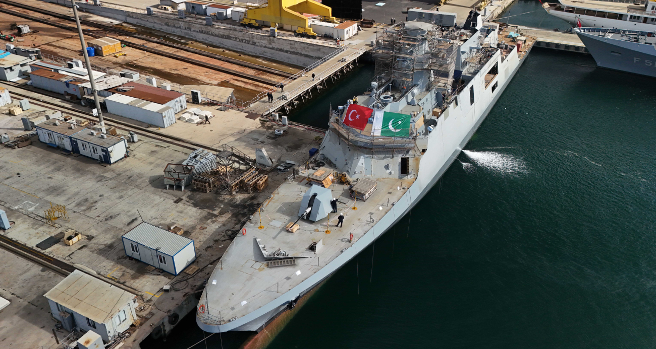 İstanbul Tersanesi’nde Pakistan için İnşa Edilen PN MİLGEM Gemisi, Yerli ve Milli Ürünlerle Göz Dolduruyor