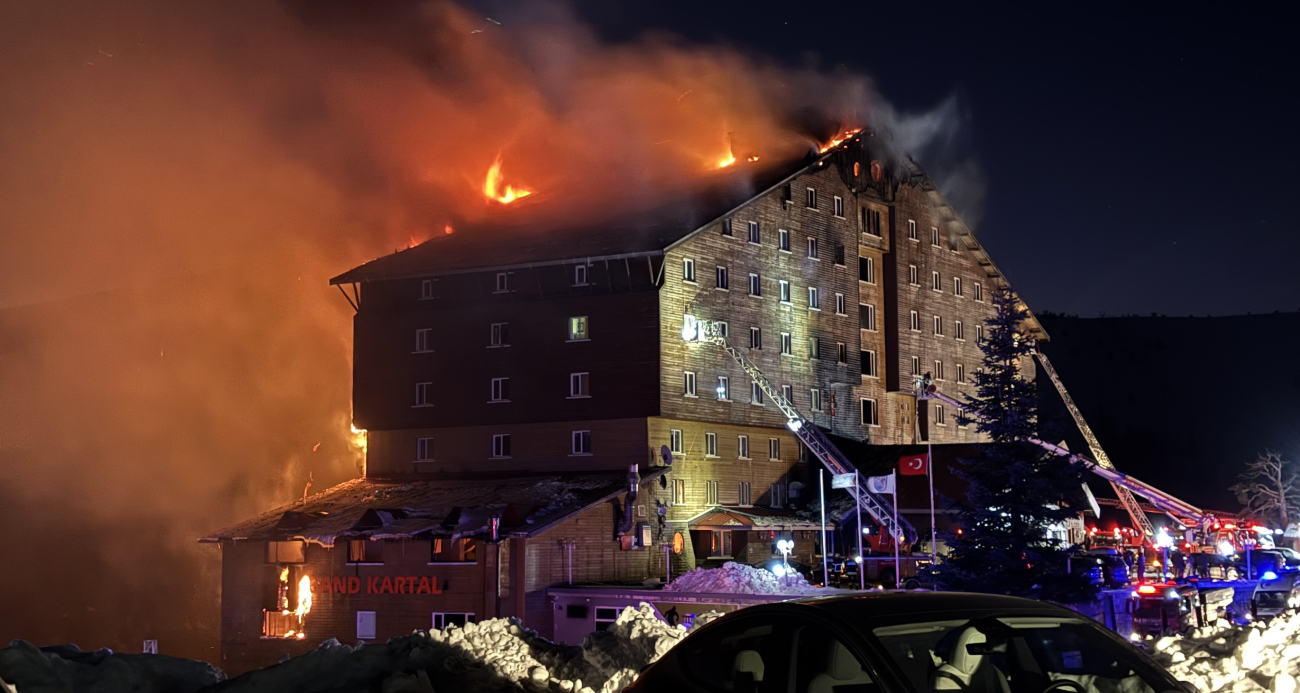 Kartalkaya Otel Yangınında Gözaltı Sayısı Artıyor