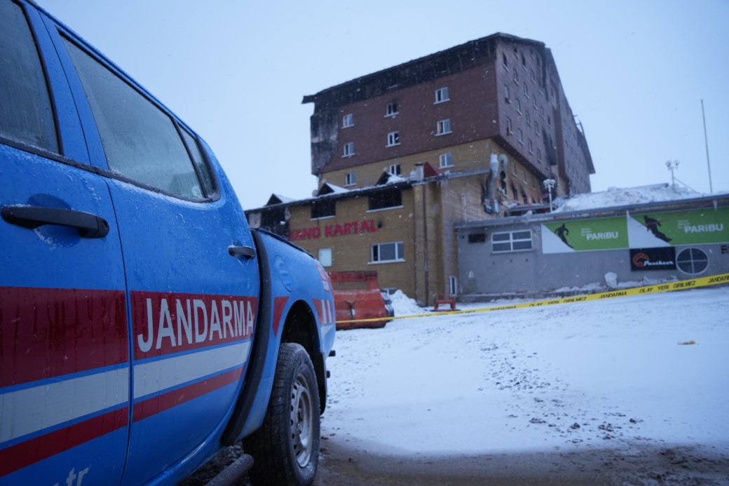 Kartalkaya’daki Yangın Faciası: Grand Kartal Otel’in Yangın Merdivenleri İçeride