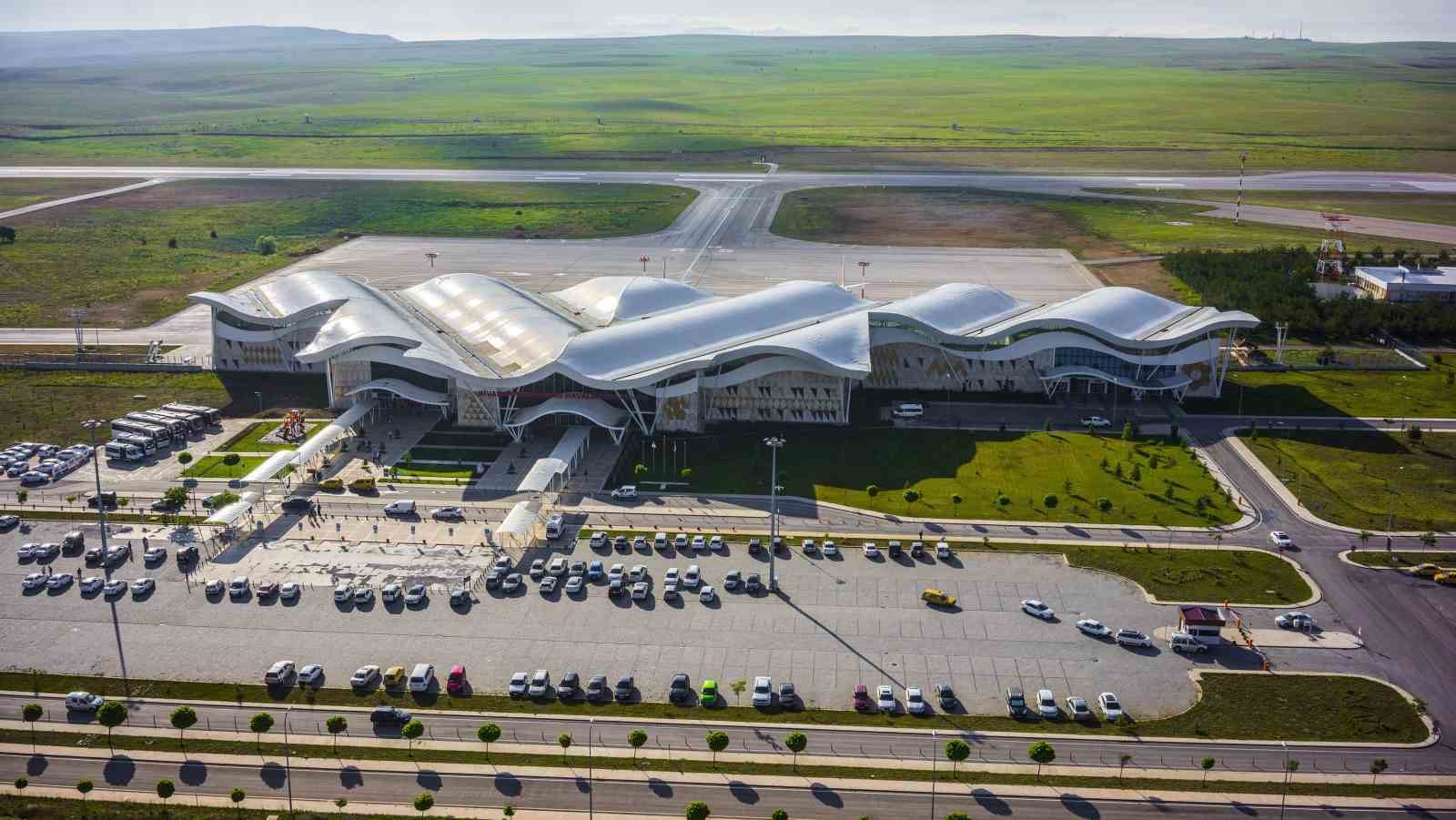 Sivas Nuri Demirağ Havalimanı, 2024 Yılında 438 Bin Yolcuya Kapılarını Açtı
