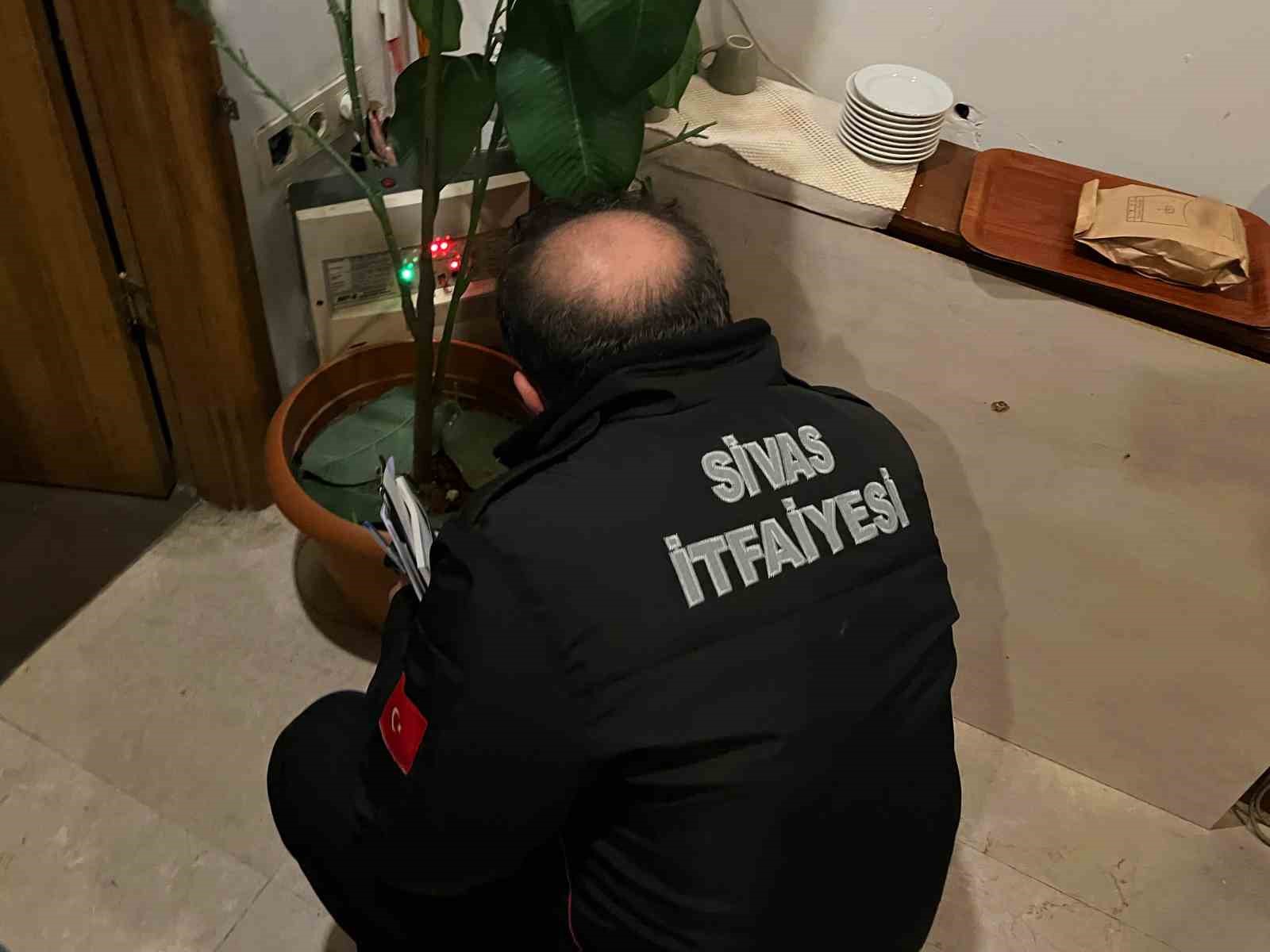 Sivas’ta Otellerde Yangın Güvenliği Denetimleri Sıkılaştırıldı