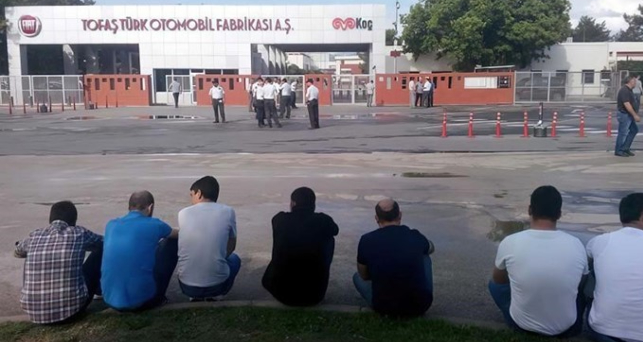 Tofaş Bursa Fabrikasında Üretim Geçici Süreyle Durduruldu