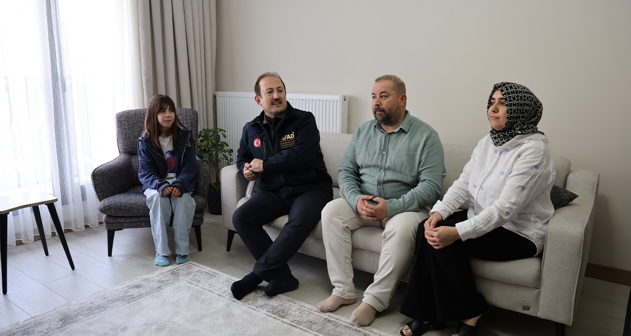 AFAD Başkanı Pehlivan, Kahramanmaraş’ta Yapılan Konutları İnceledi