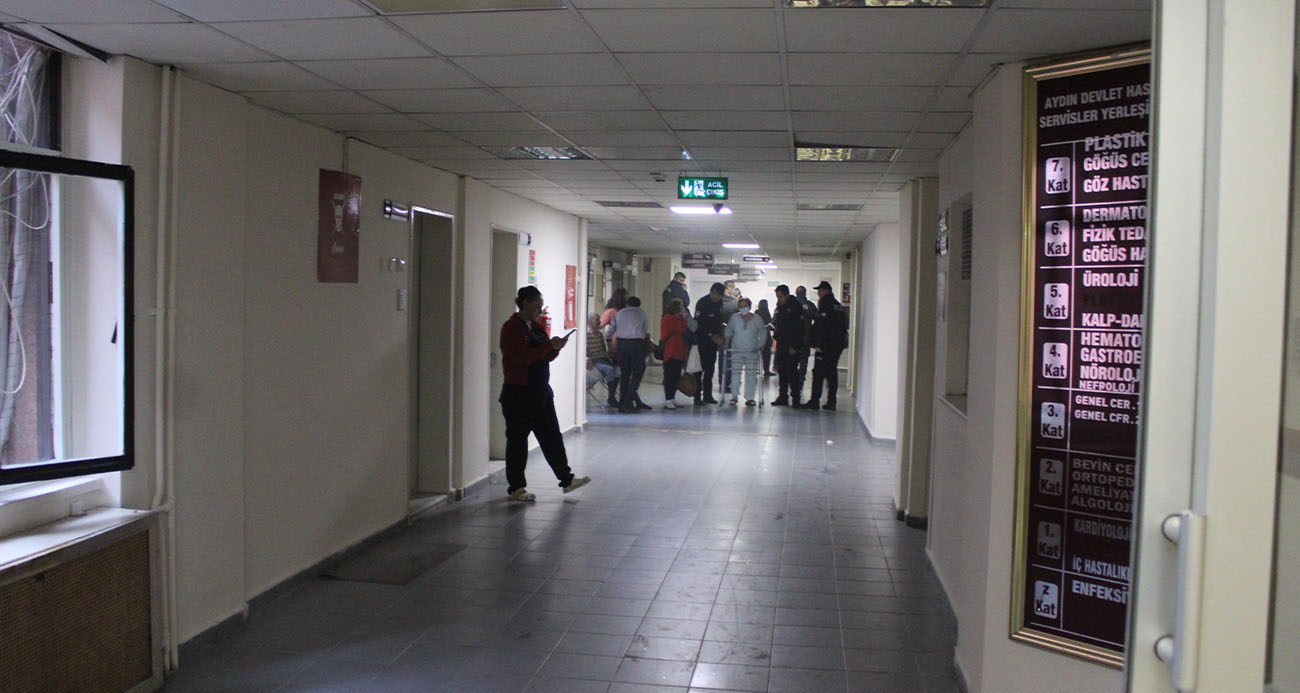 Aydın Devlet Hastanesi’nde Çıkan Yangın Paniğe Yol Açtı