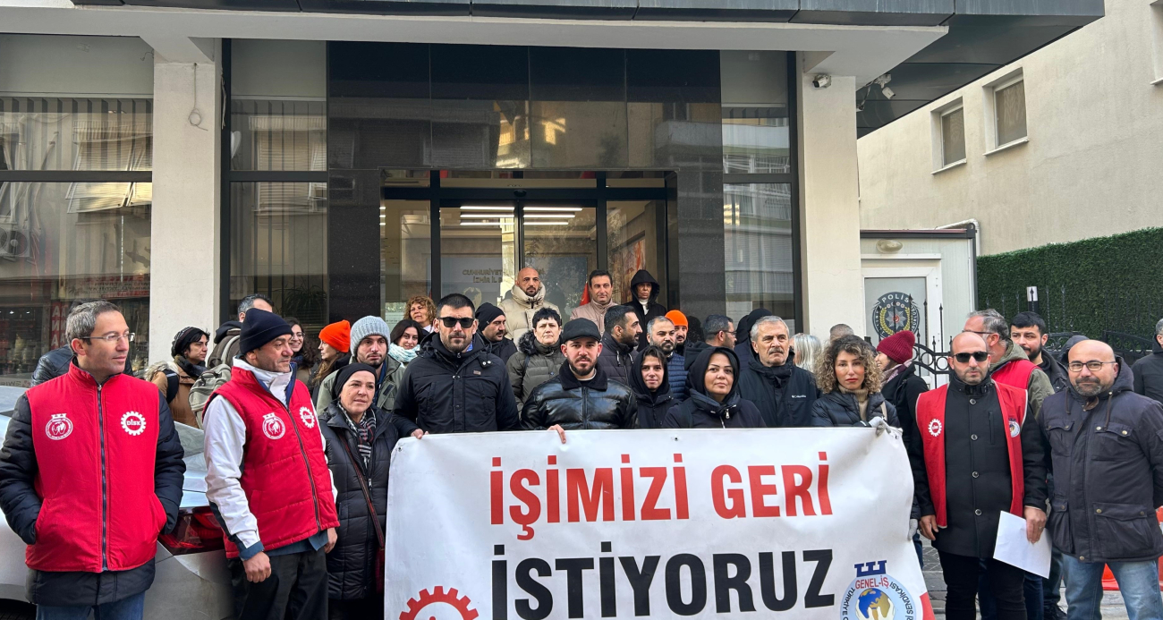 CHP İzmir İl Binası Önünde İşçi Eylemi: Verilen Sözler Tutulmadı