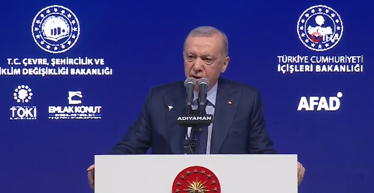 Cumhurbaşkanı Erdoğan, Adıyaman’da 6 Şubat Depremleri Anma Töreninde Konuştu