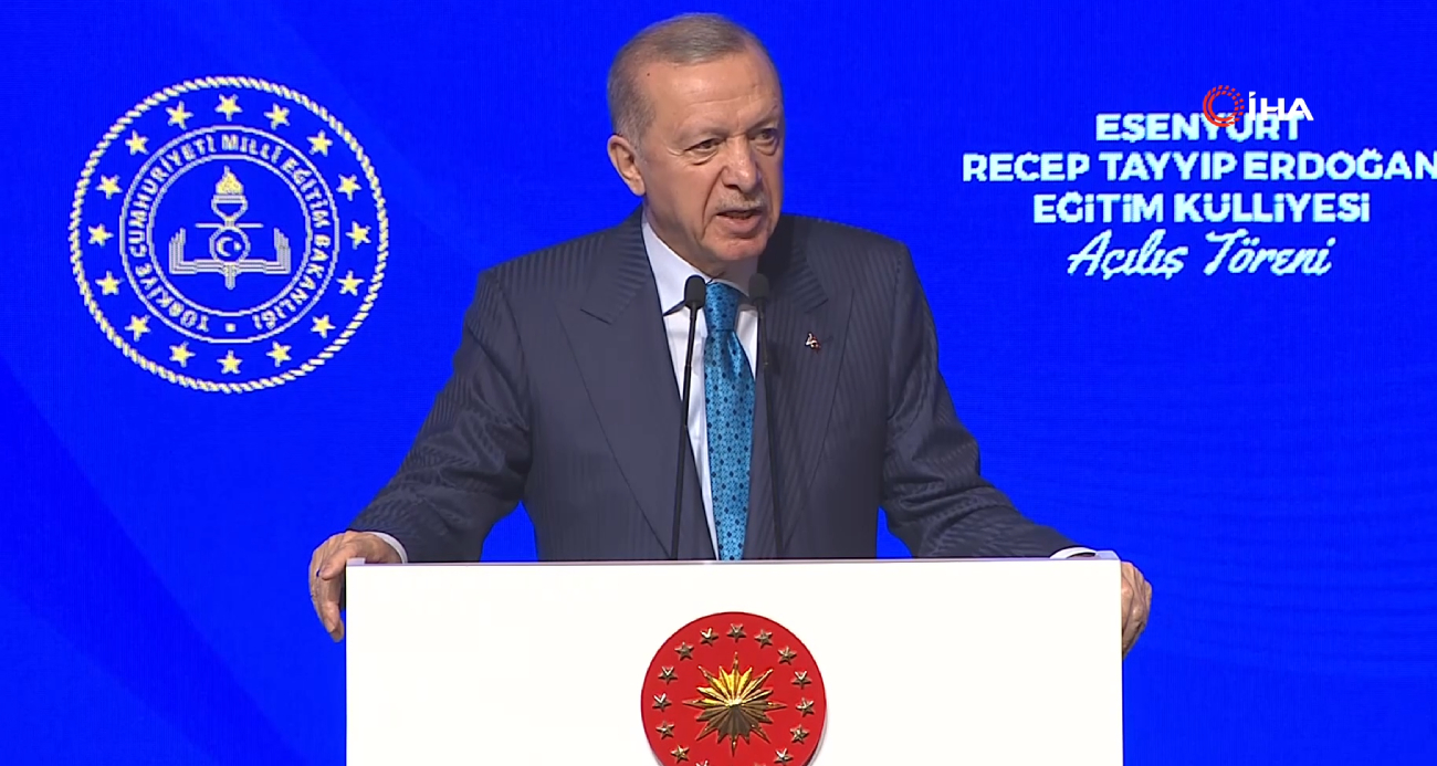Cumhurbaşkanı Erdoğan, Eğitim Külliyesi Açılışında Gençlere Hitap Etti