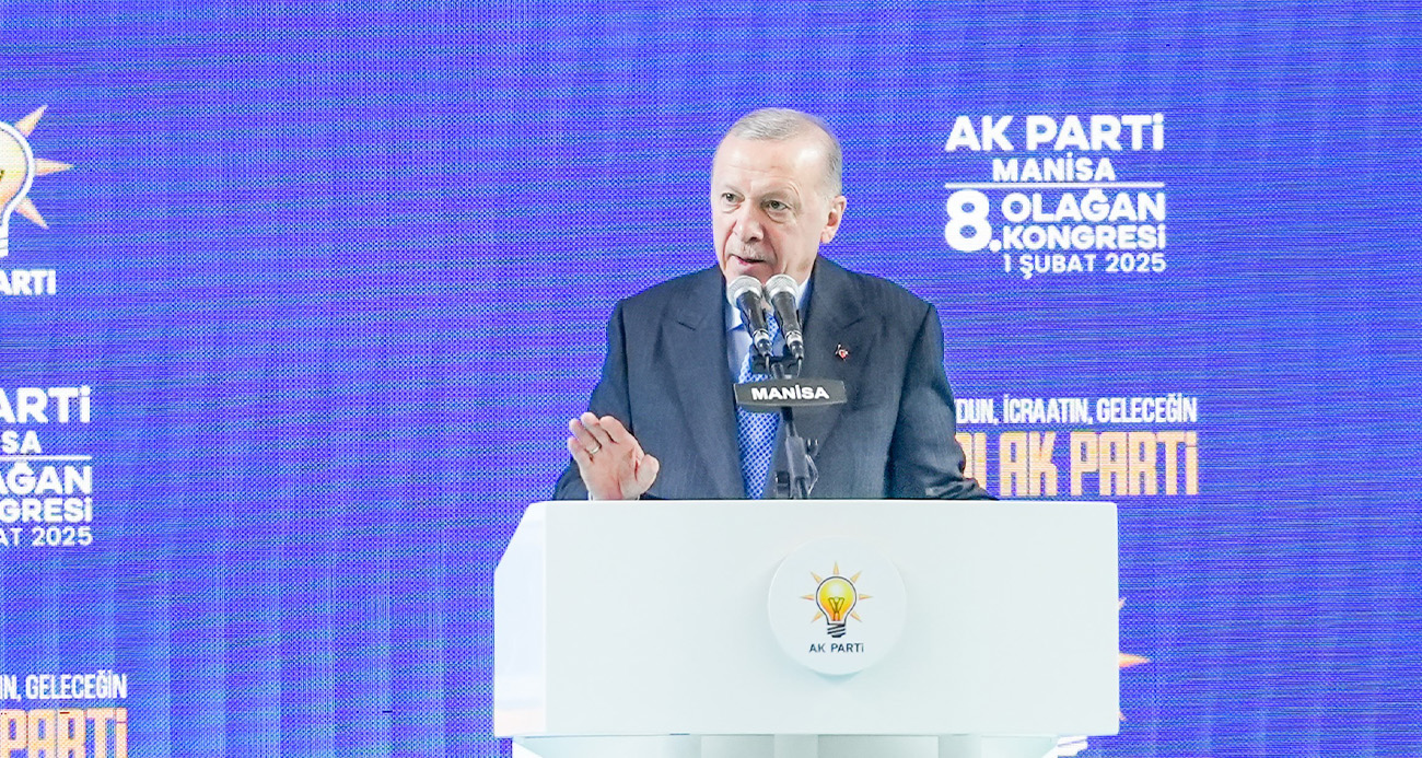 Cumhurbaşkanı Erdoğan, Manisa Kongresinde Muhalefeti Eleştirdi