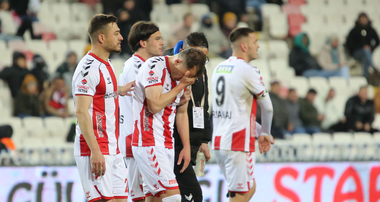 Sivasspor’da Ziya Erdal Oyun Dışı: Hastaneye Sevk Edildi