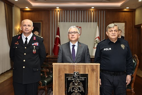 Sivas’ta Asayiş ve Güvenlik Toplantısı Gerçekleştirildi
