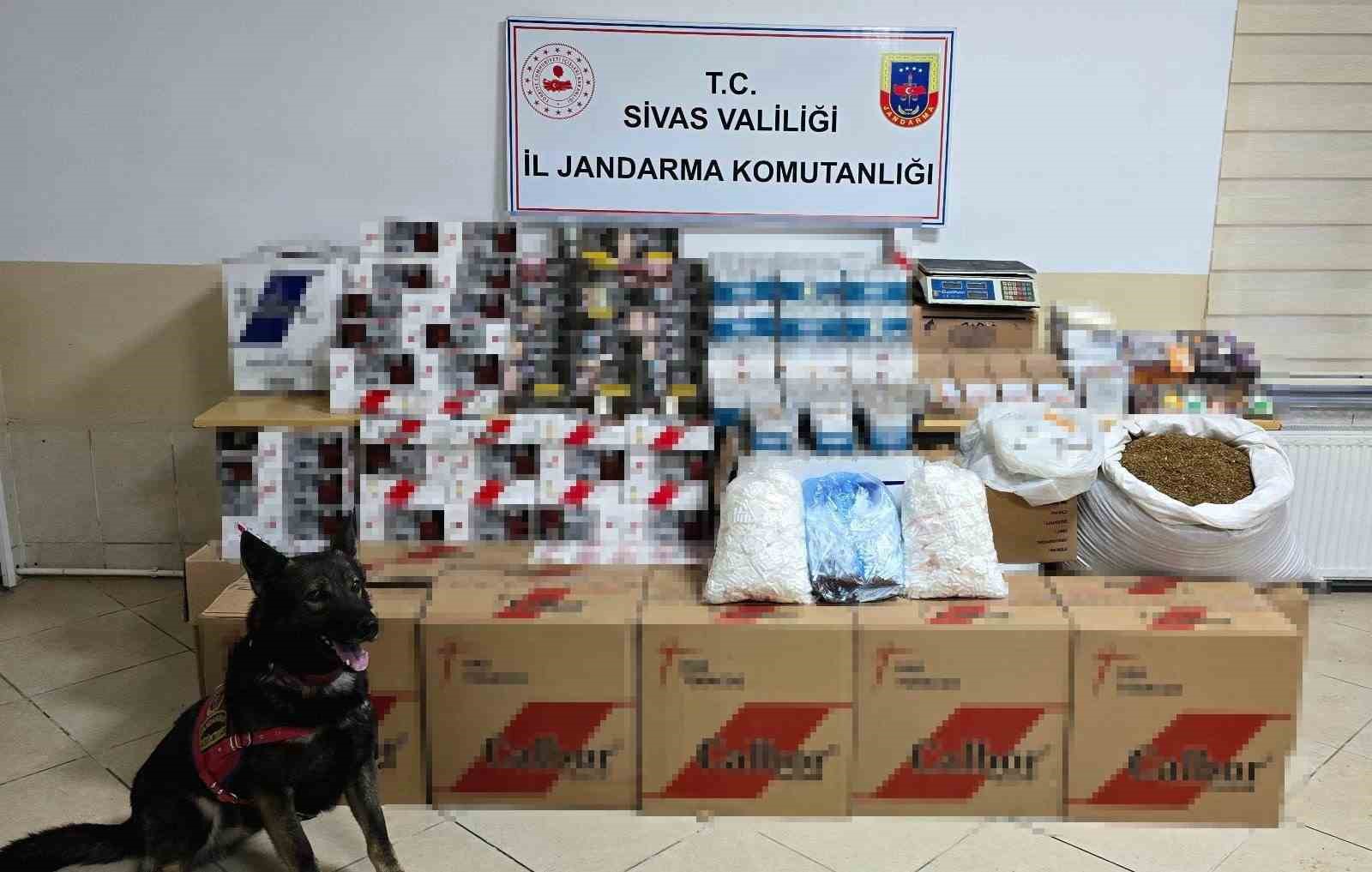 Sivas’ta Jandarma’dan Büyük Operasyon: Kaçakçılık ve Silah Ticareti Engellendi
