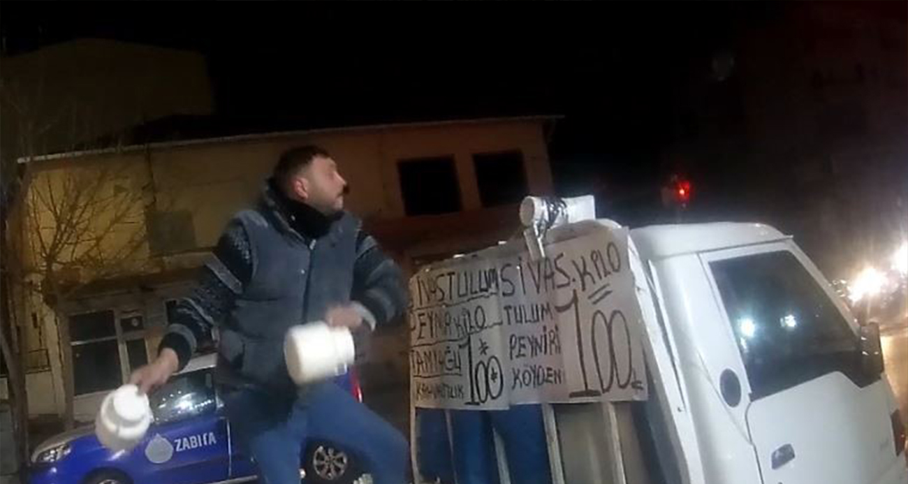 Tekirdağ’da Zabıta Ekipleri İle Peynir Satıcıları Arasında Çıkan Tatsız Olay