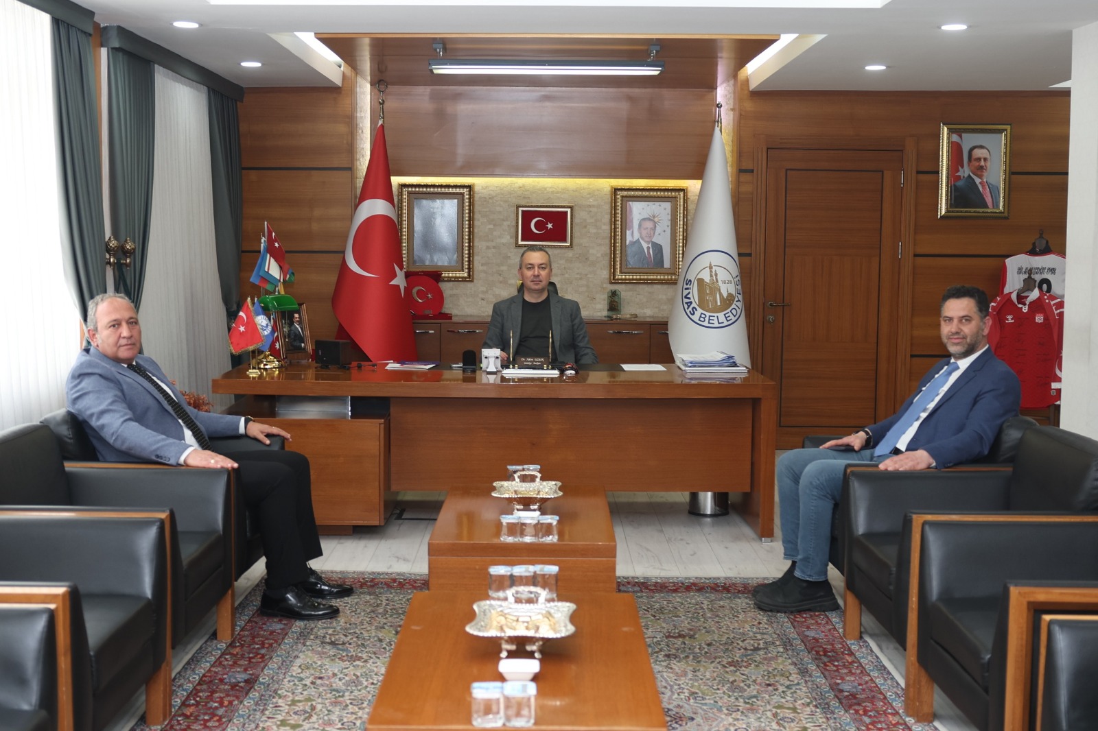 Şehit Gazi Sen İl Başkanı Boydak’tan Başkan Uzun’a Ziyaret