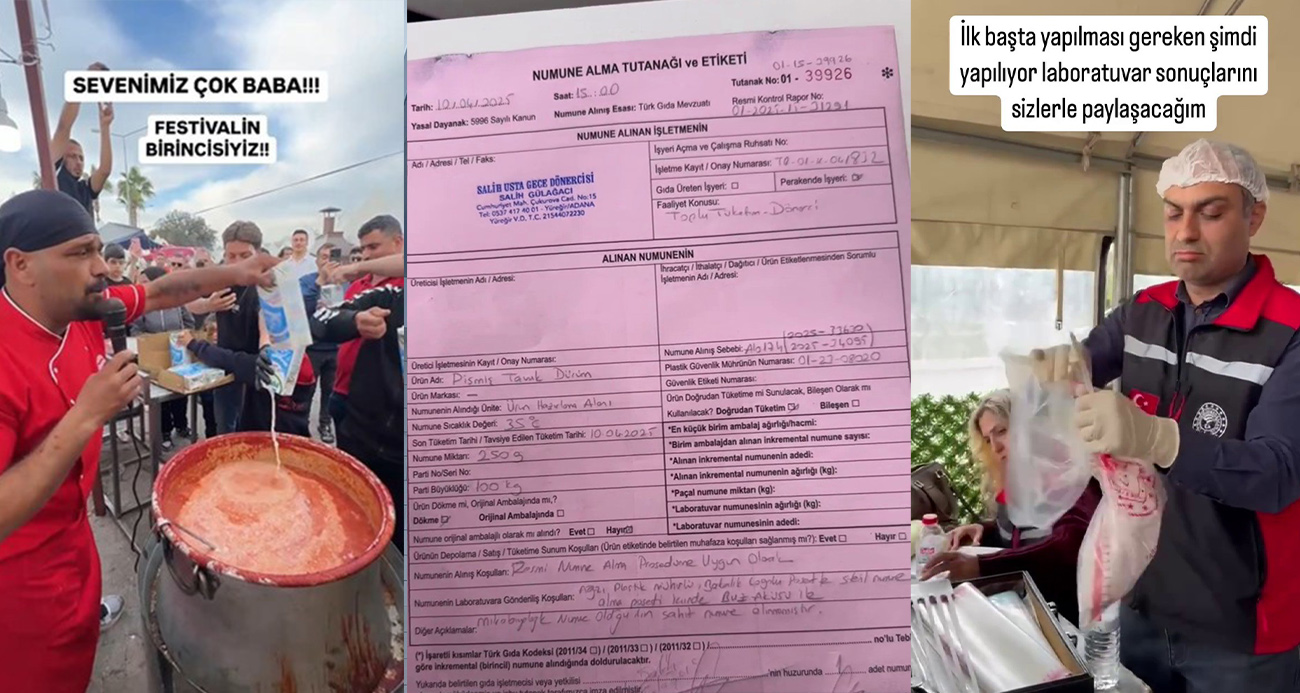 Adana’daki Karnavalda Hijyen Skandalı: Fenomen Dönerci Standı Kapatıldı