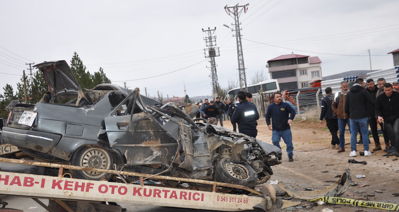 Afşin’de Korkunç Trafik Kazası: 3 Ölü, 3 Yaralı