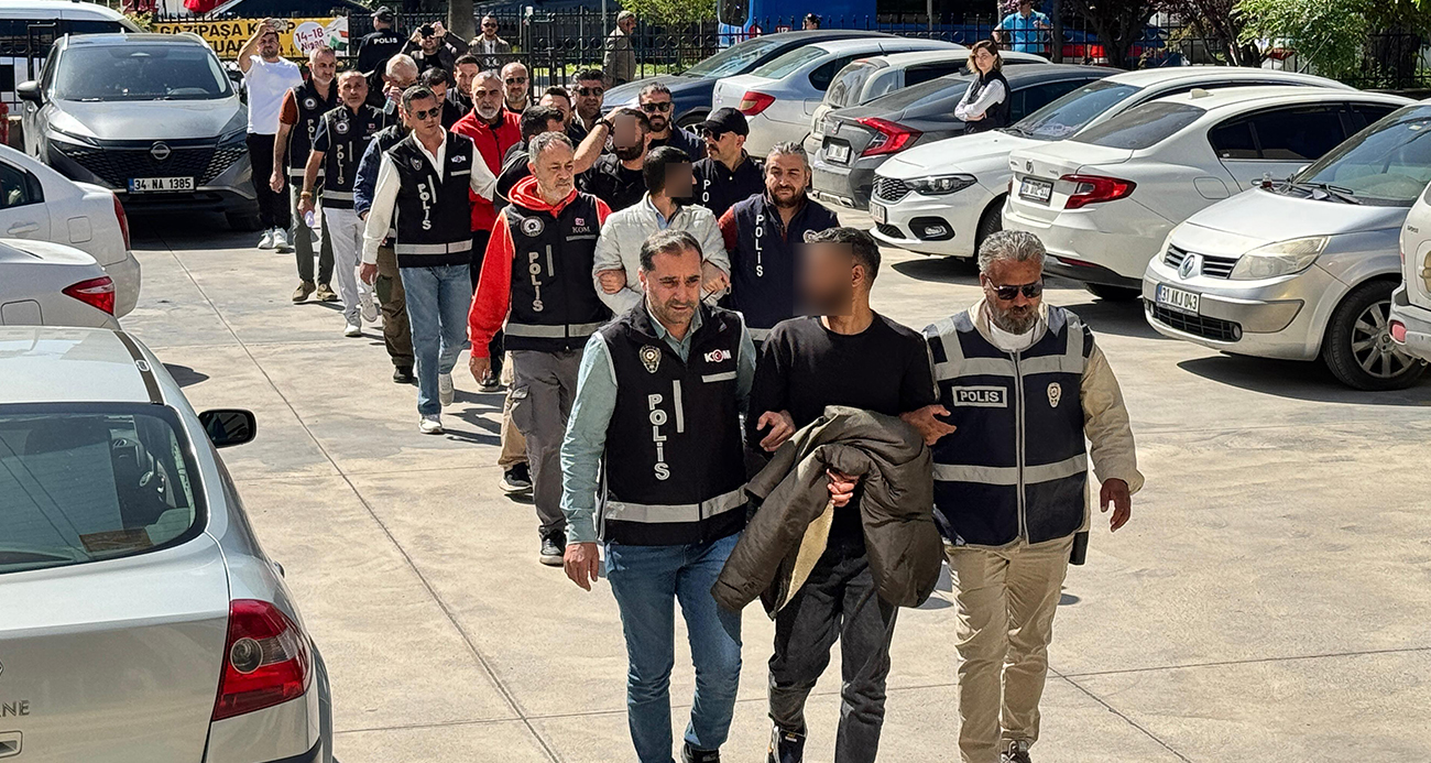 Antalya Gazipaşa’da Suç Örgütü Operasyonu: Şüpheliler Adliyeye Sevk Edildi